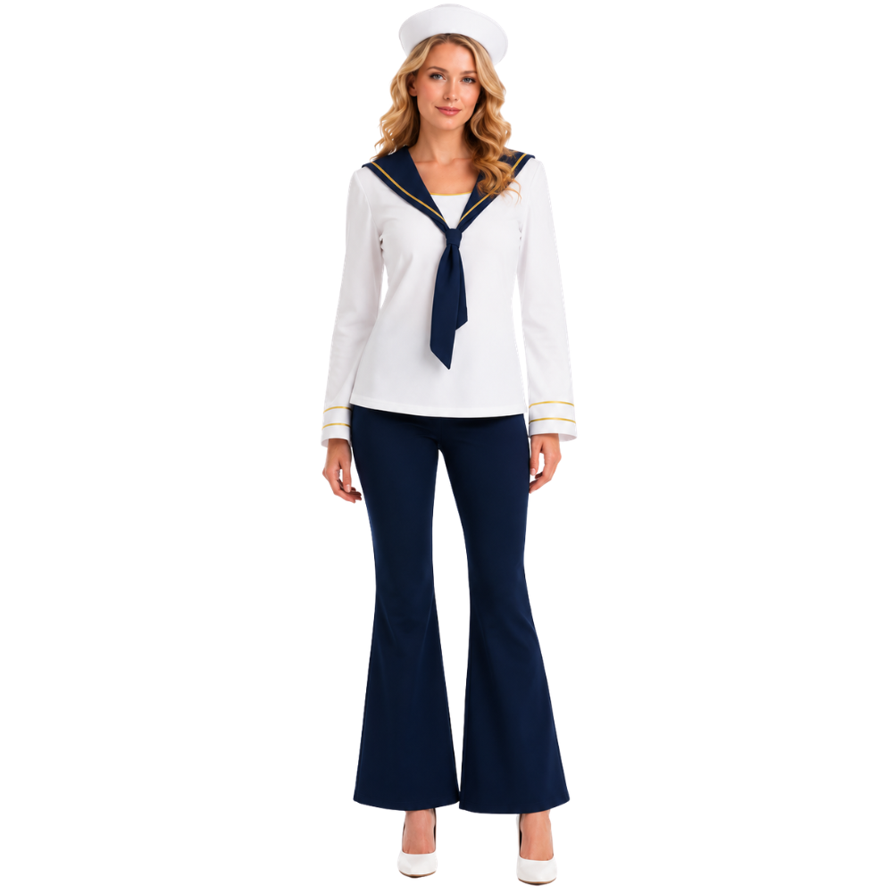 Mer : Marin femme pantalon