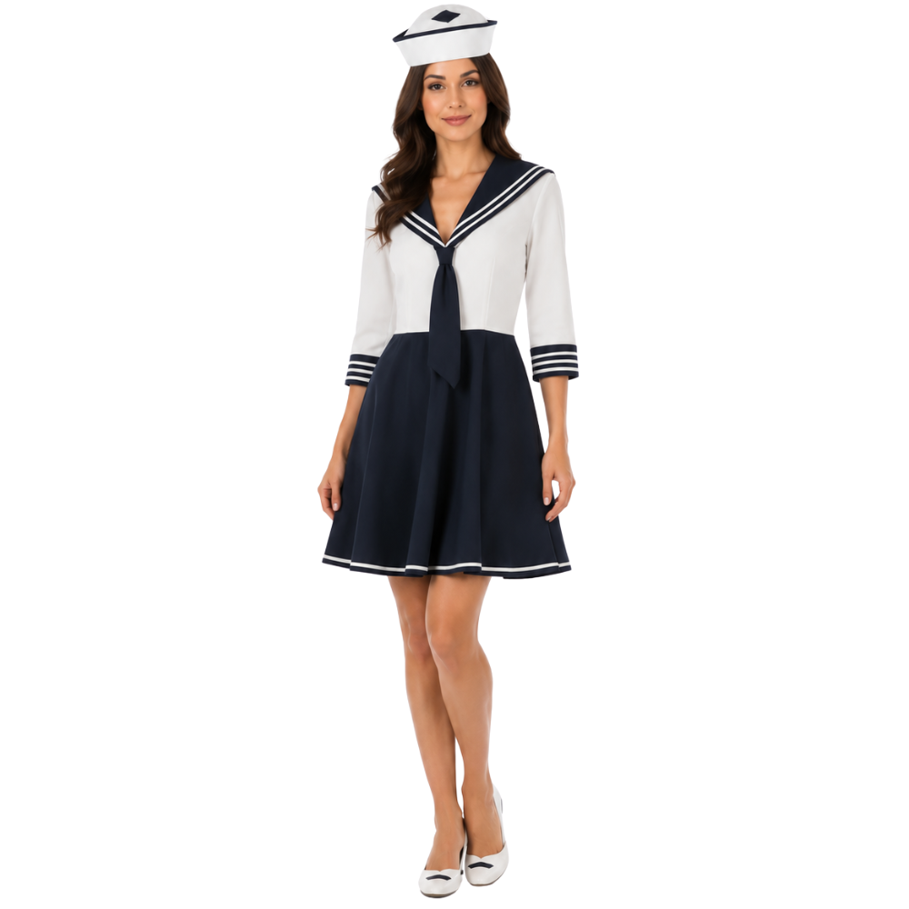 Mer : Marin femme robe