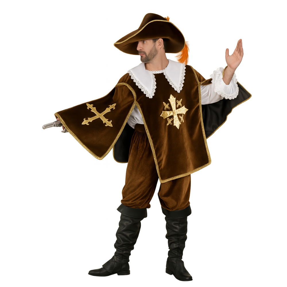 Mousquetaire marron