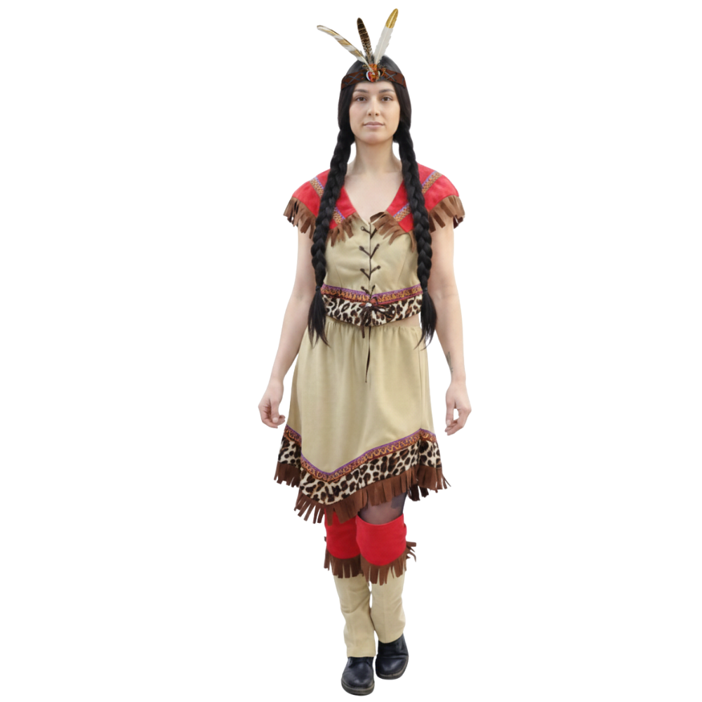 Indien : Peau Rouge femme