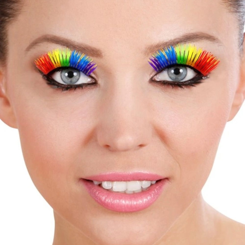 Faux Cils arc en ciel