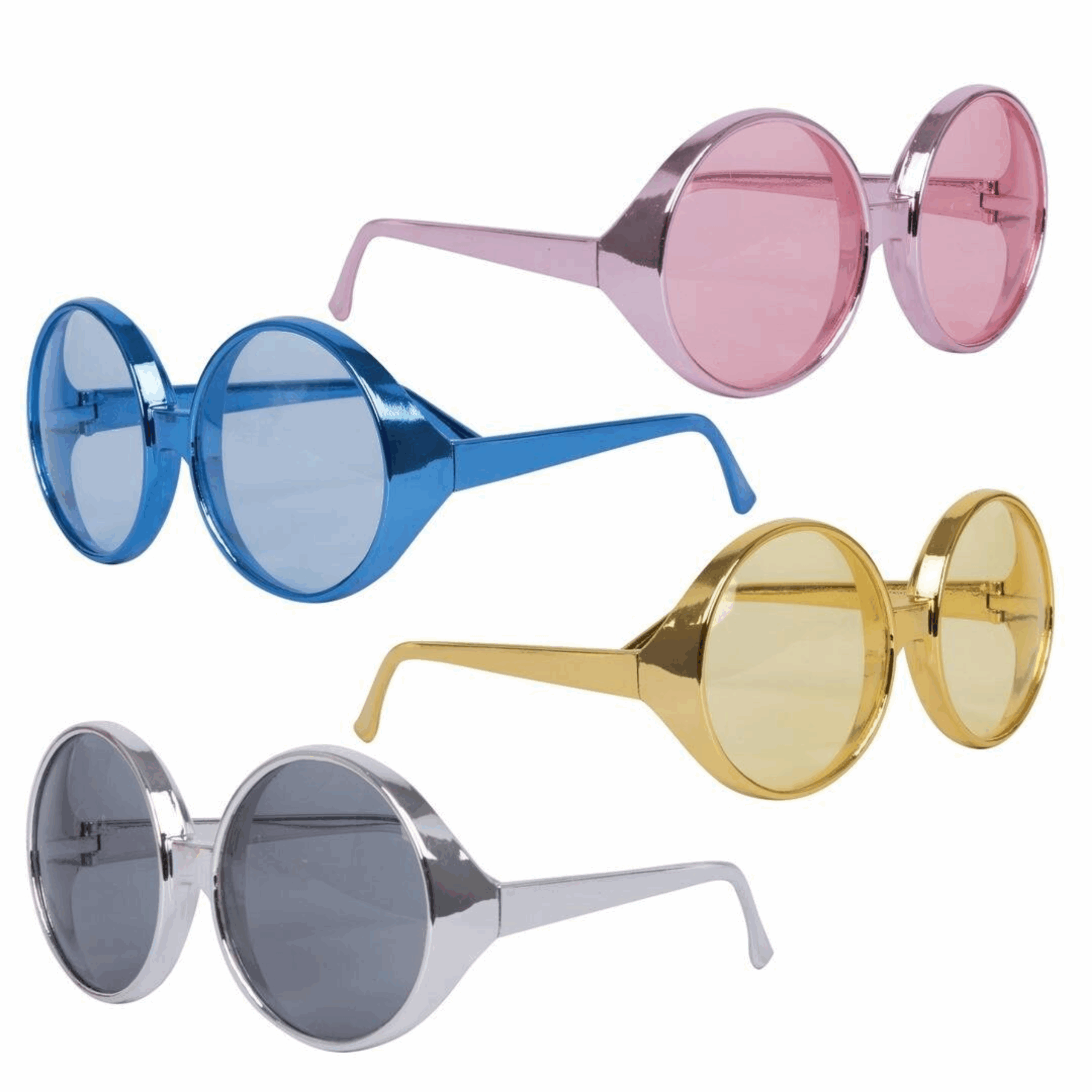 Lunettes Disco 4 Couleurs
