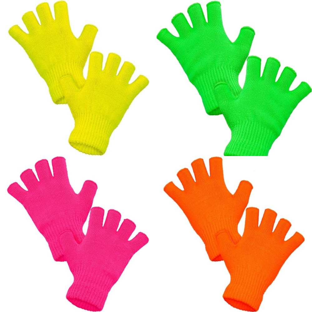Fluo : Mitaine 4 Couleurs