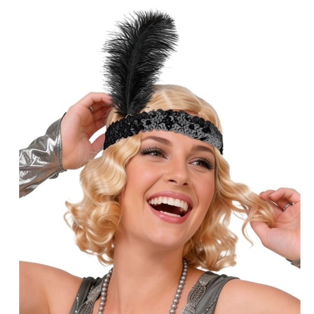 Coiffe Charleston (4 couleurs)