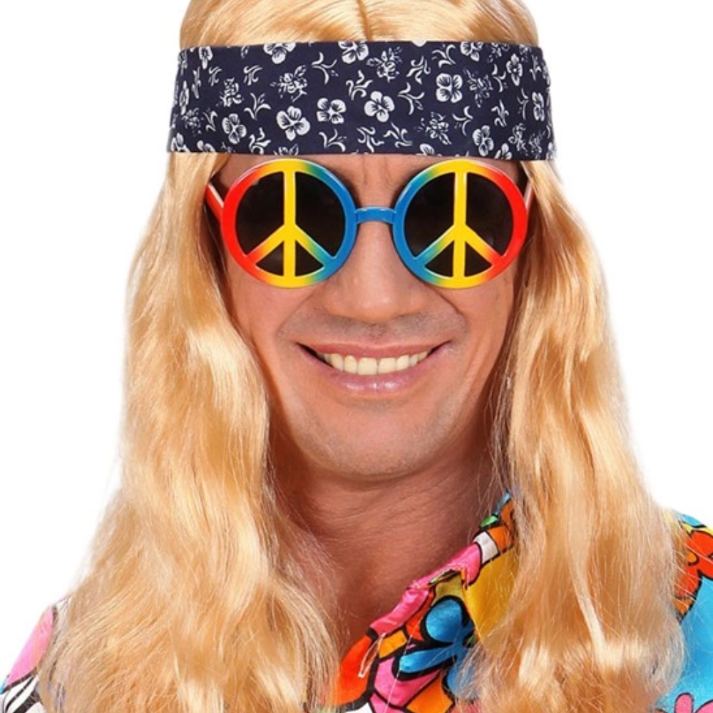 Lunettes Hippie Peace and Love