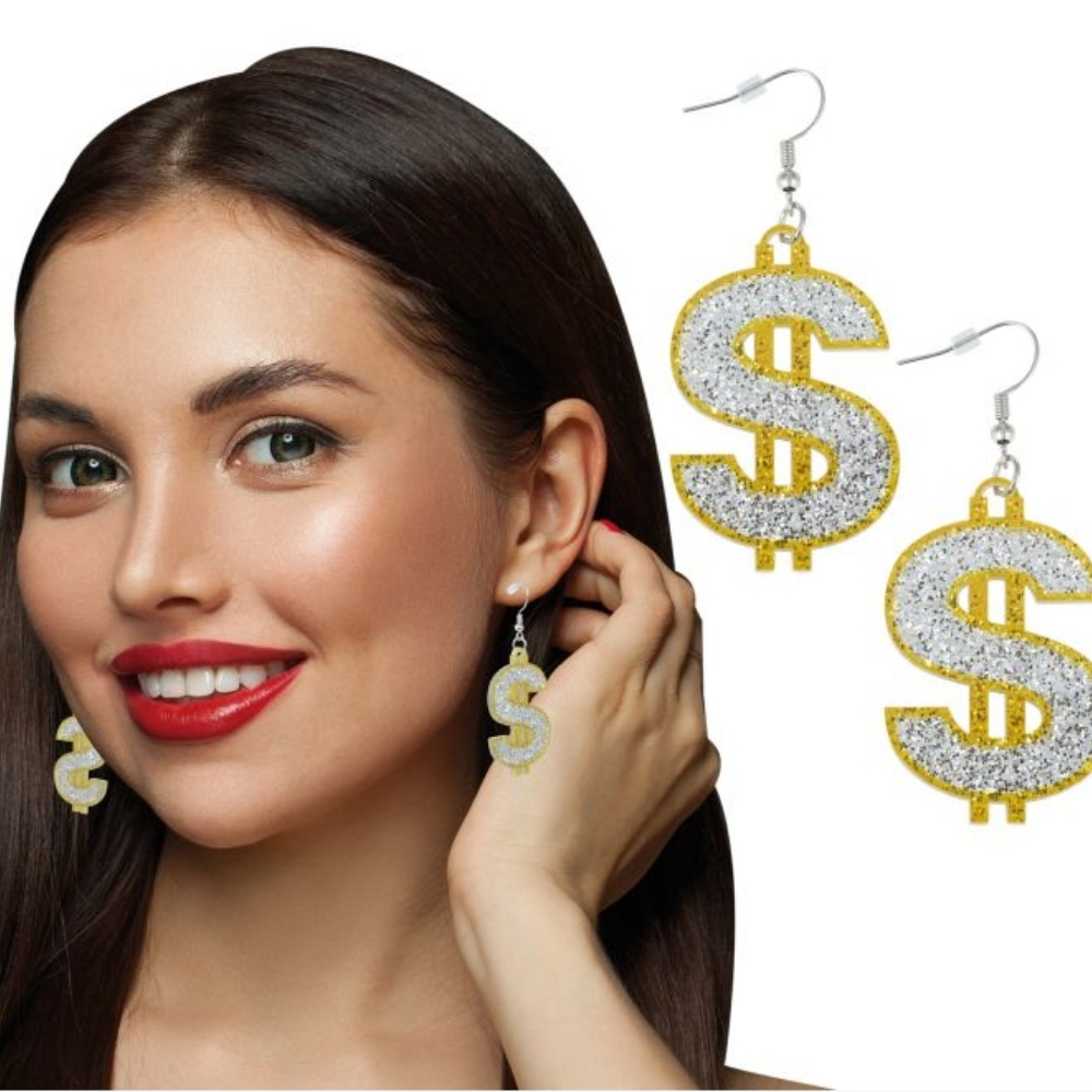 Boucles d'Oreilles Dollars