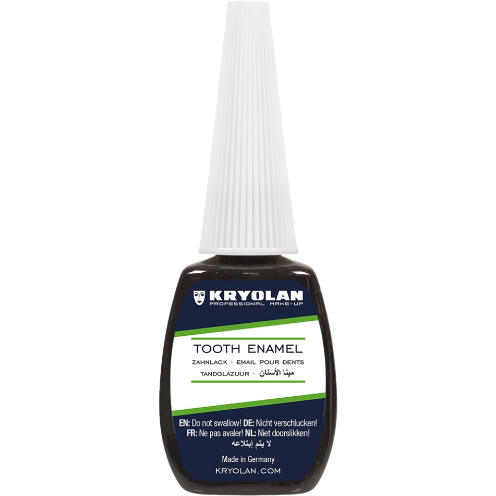 Kryolan : Email à dents noir/blanc