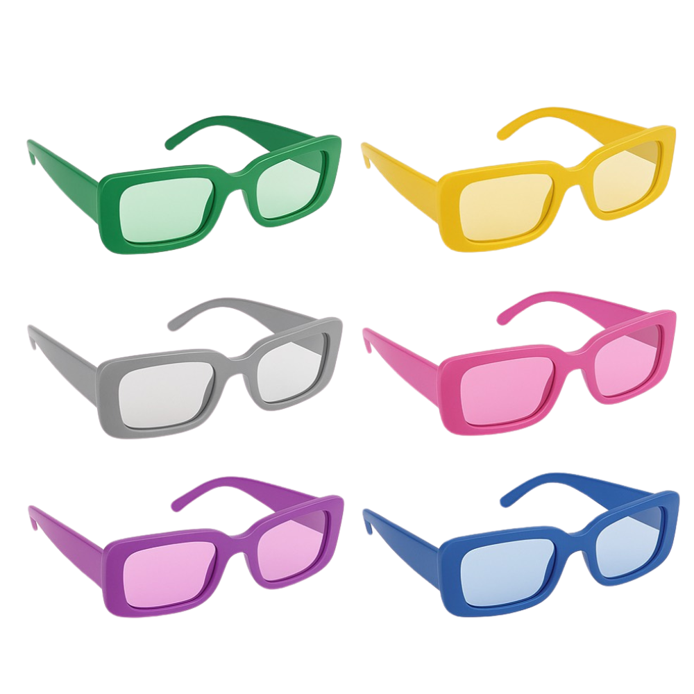 Lunettes Disco 6 Couleurs