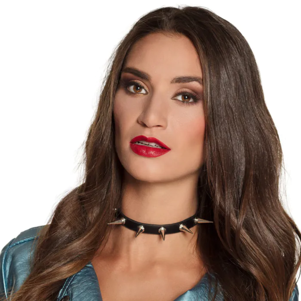 Punk : Collier à pics