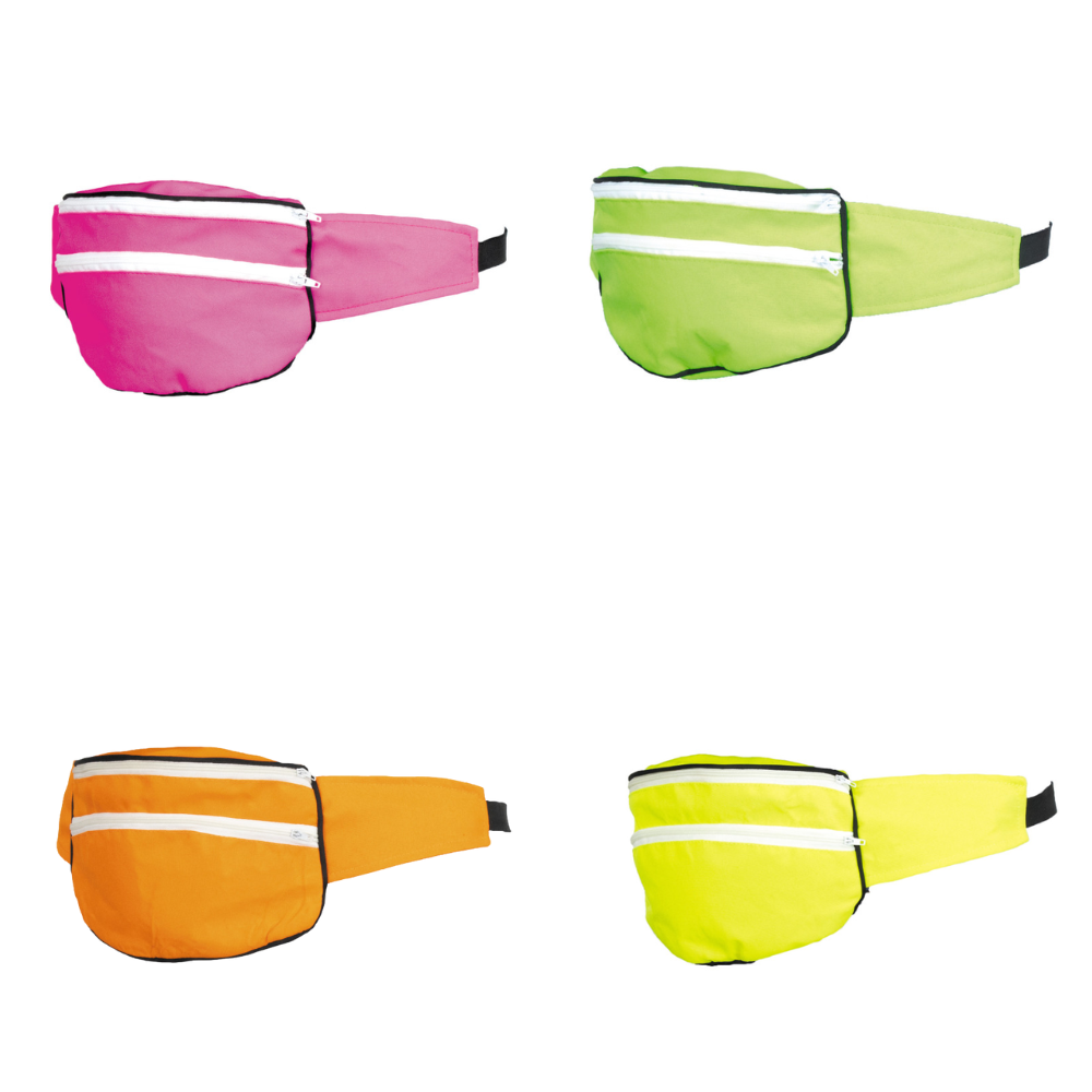 Fluo : Sac banane 4 couleurs