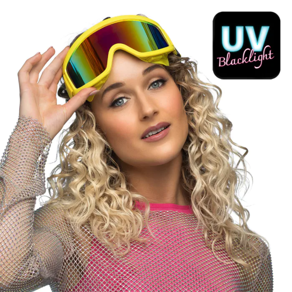 Masque de ski fluo (5 couleurs)