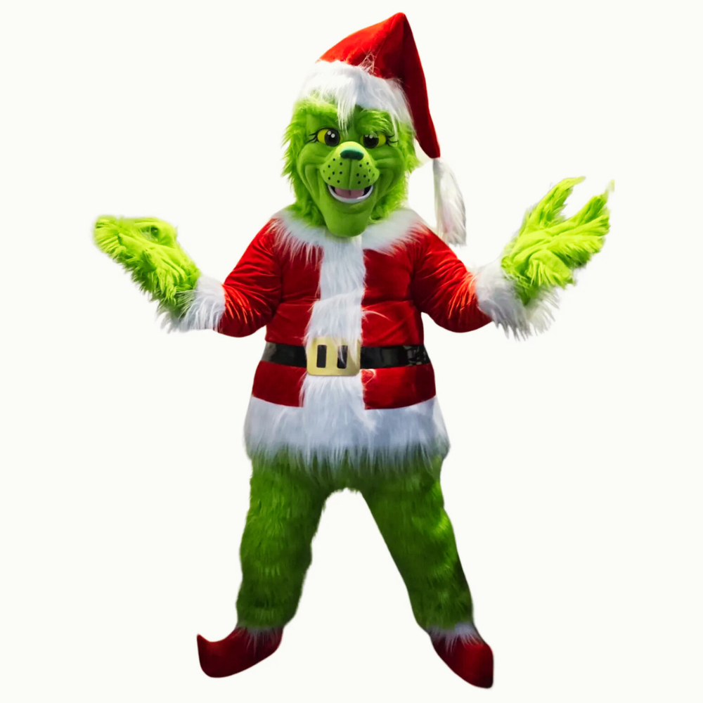 Mascotte Santa Grinch