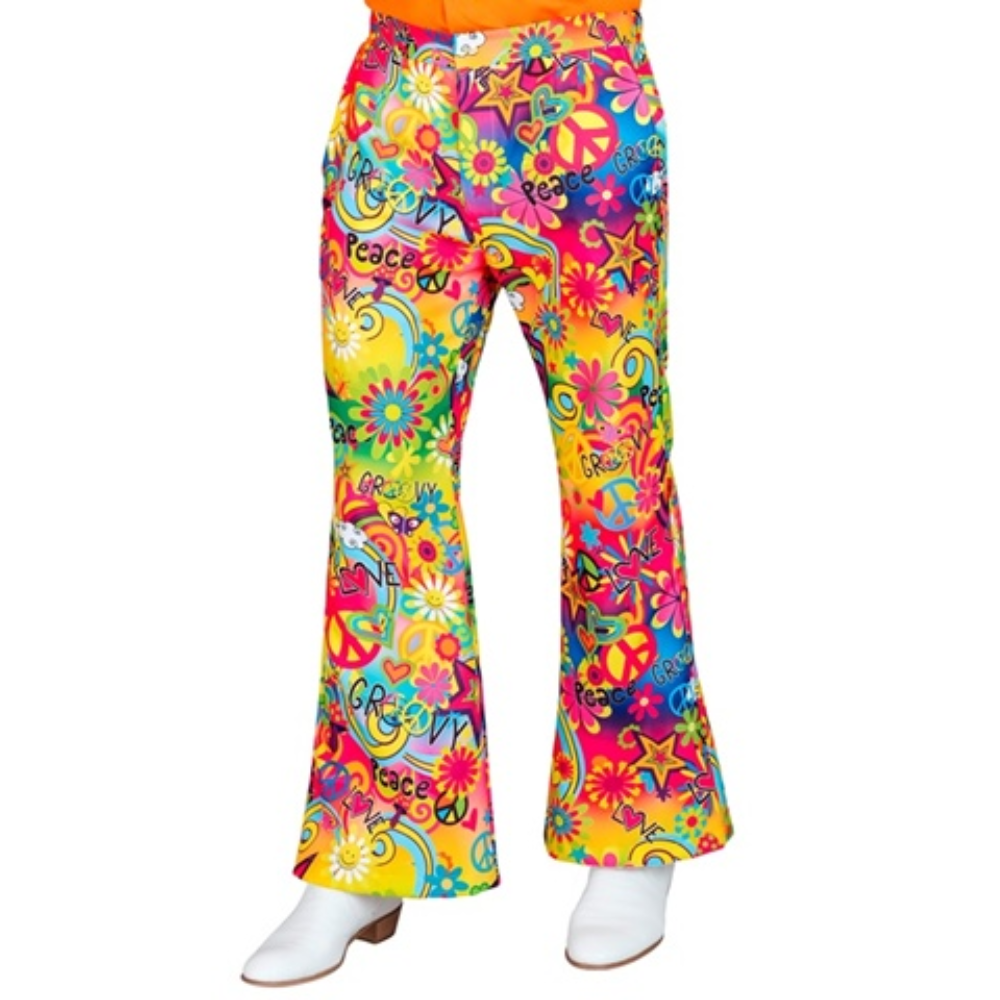 Pantalon homme hippie Peace & love