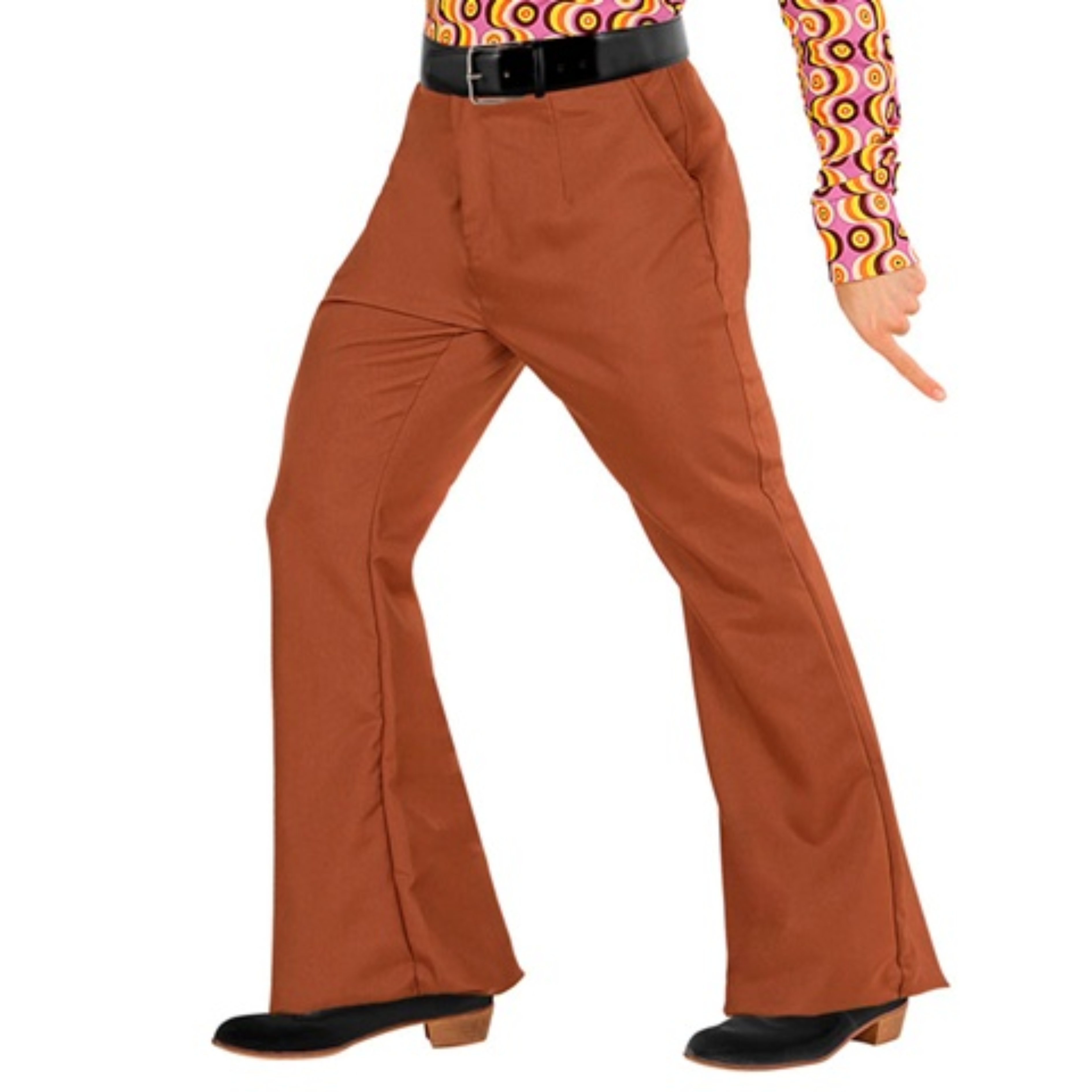 Pantalon groovy homme marron