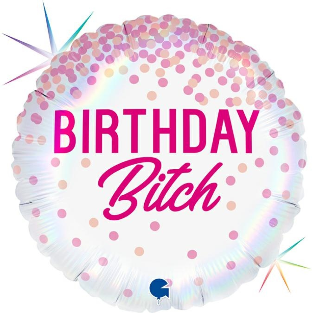 Ballon bithday bitch