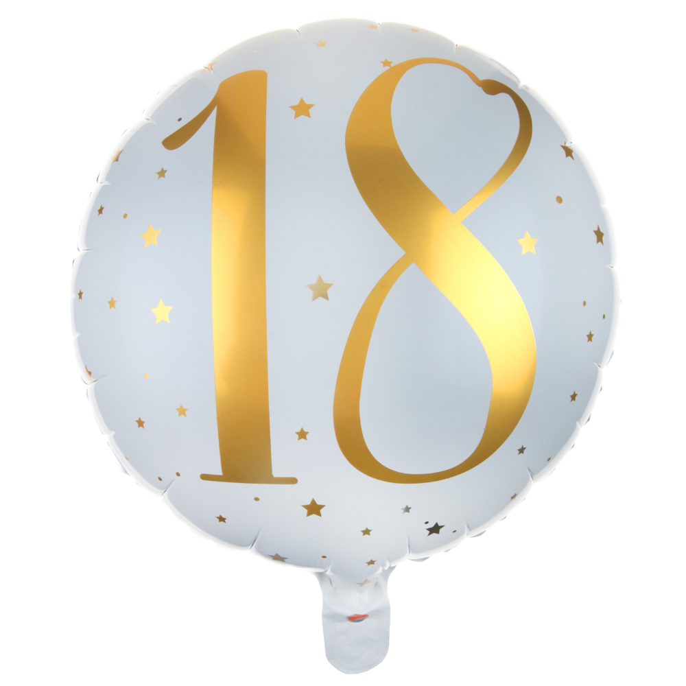 Ballons âges de 18 ans à 80 ans