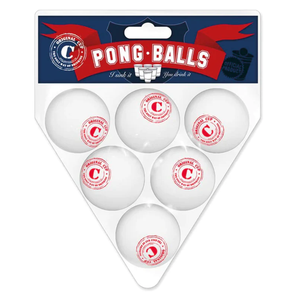 Balles de ping pong x6