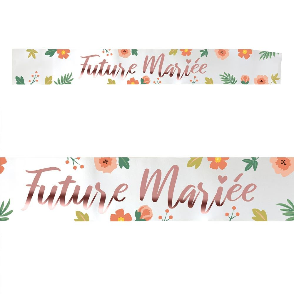 Echarpe future mariée