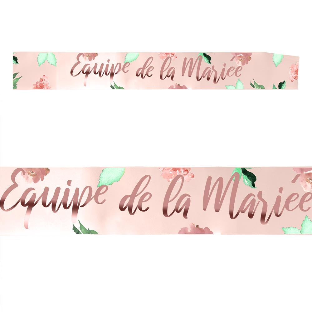 Echarpe équipe de la mariée
