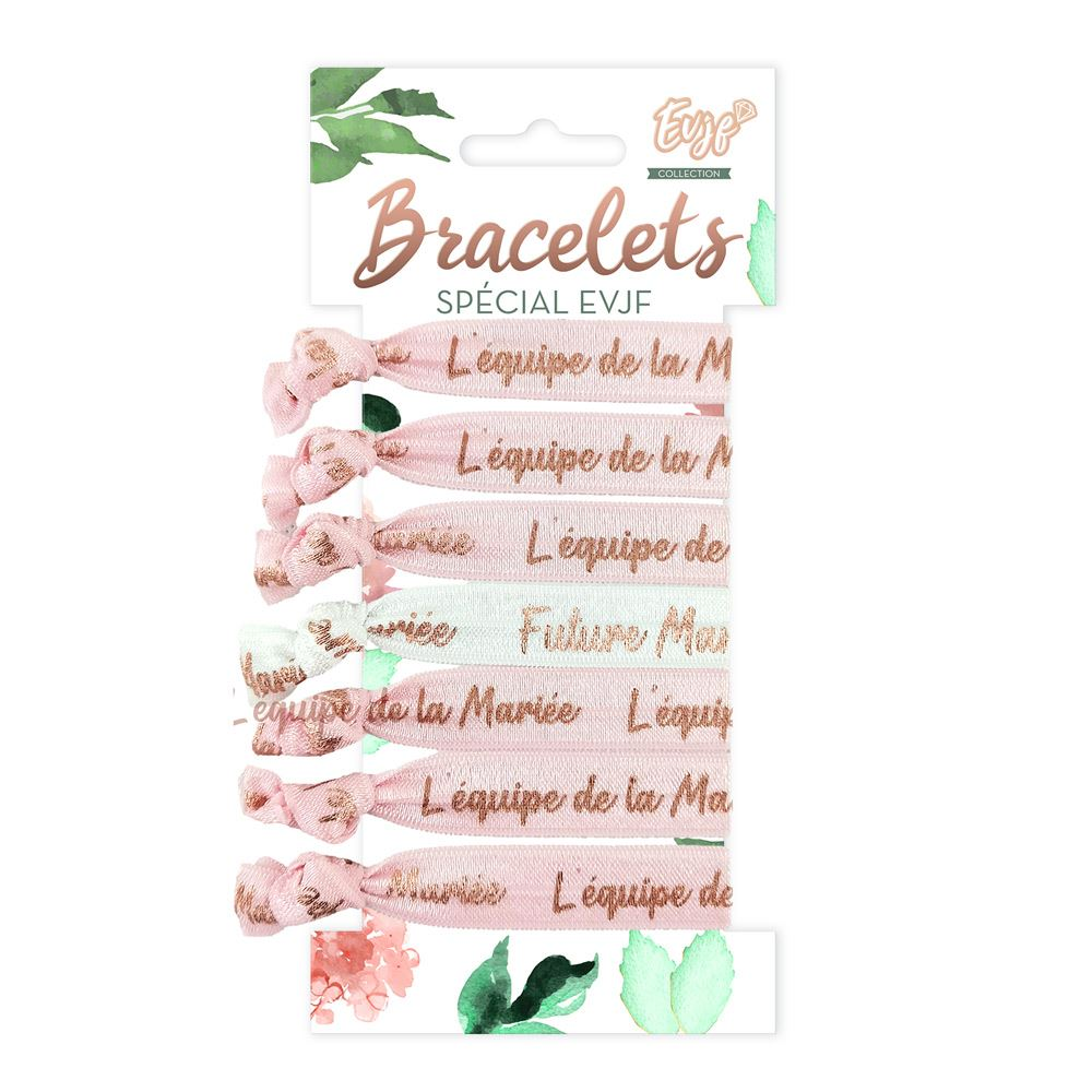 Bracelets EVJF + futur mariée