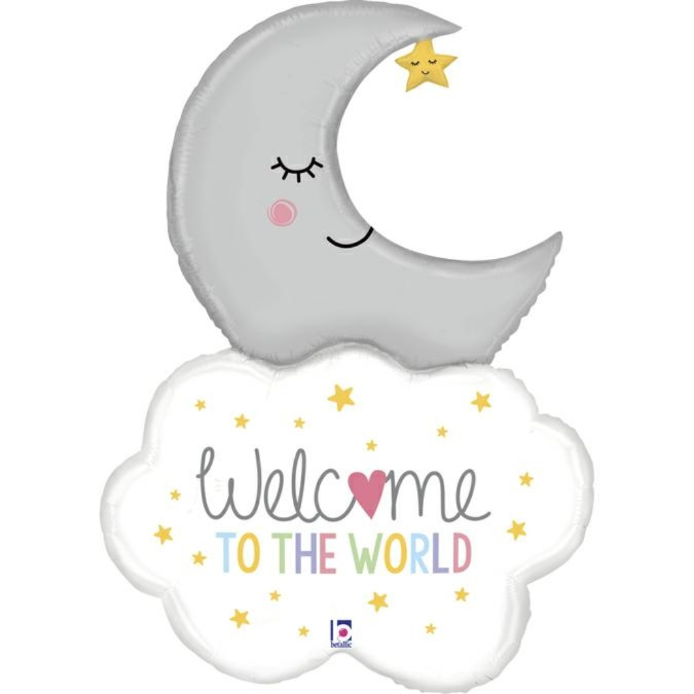 Ballon welcome to the wolrd