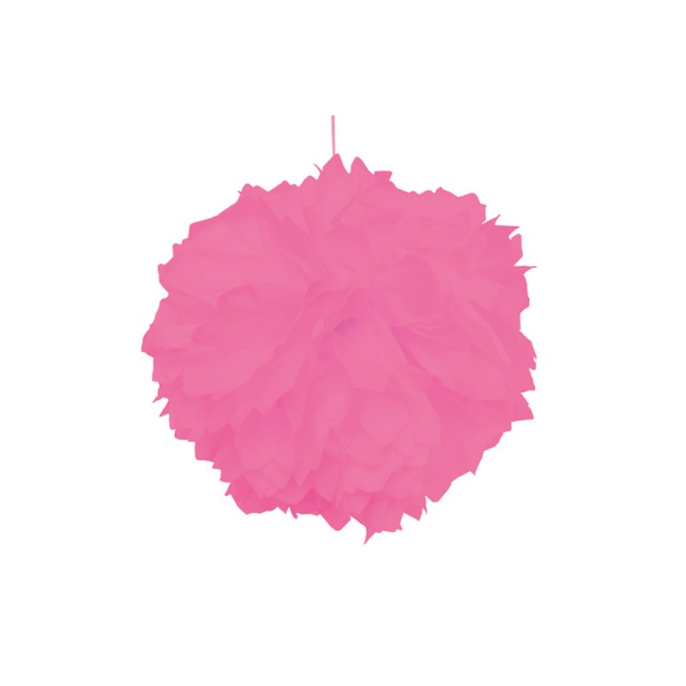 Pompons papier de soie x2 - 8 couleurs