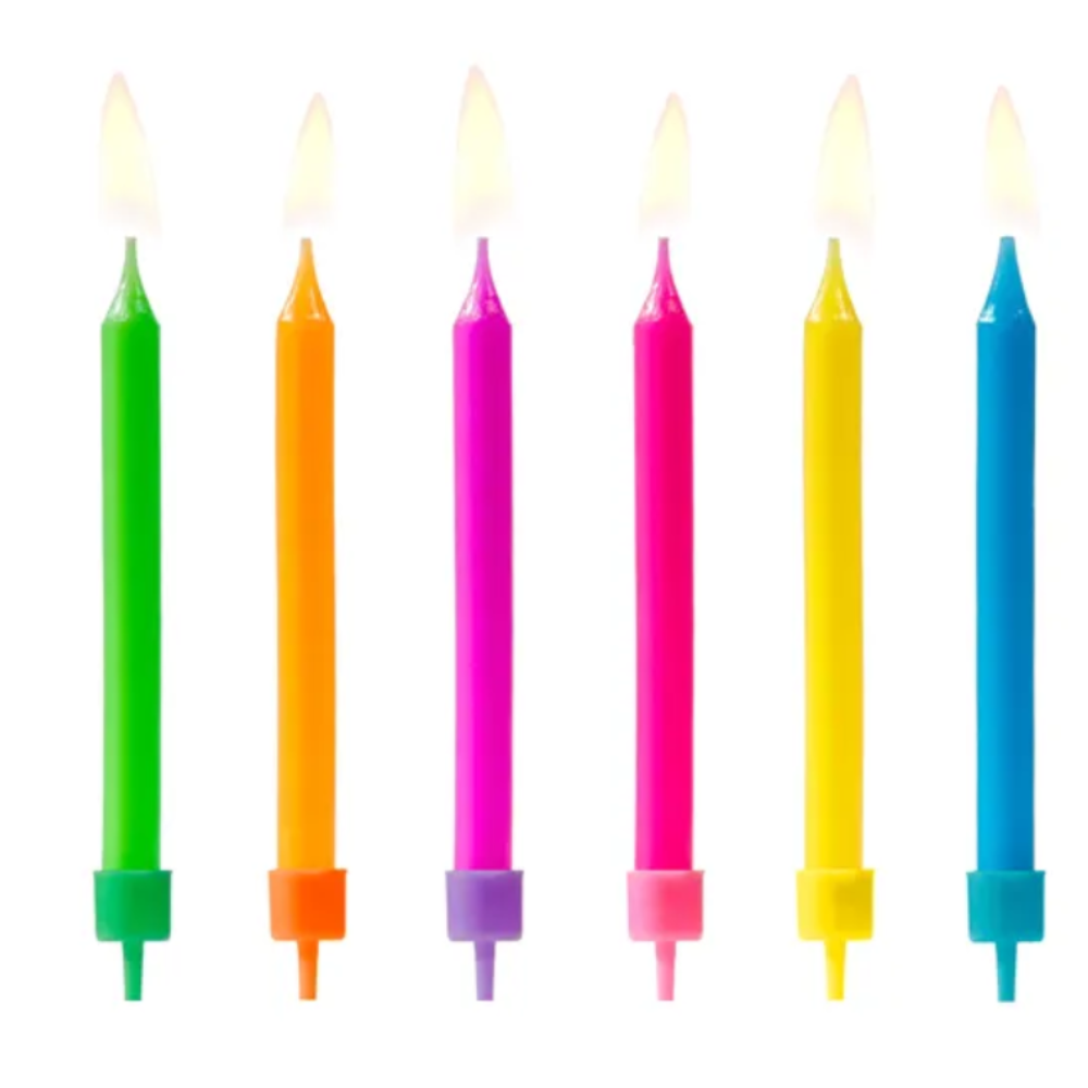 Bougies colorés