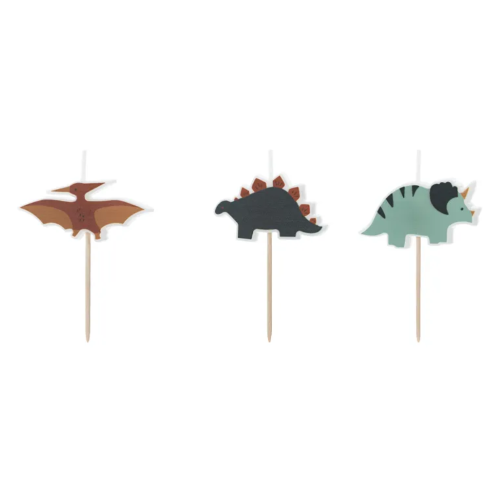 Set bougie dinosaure