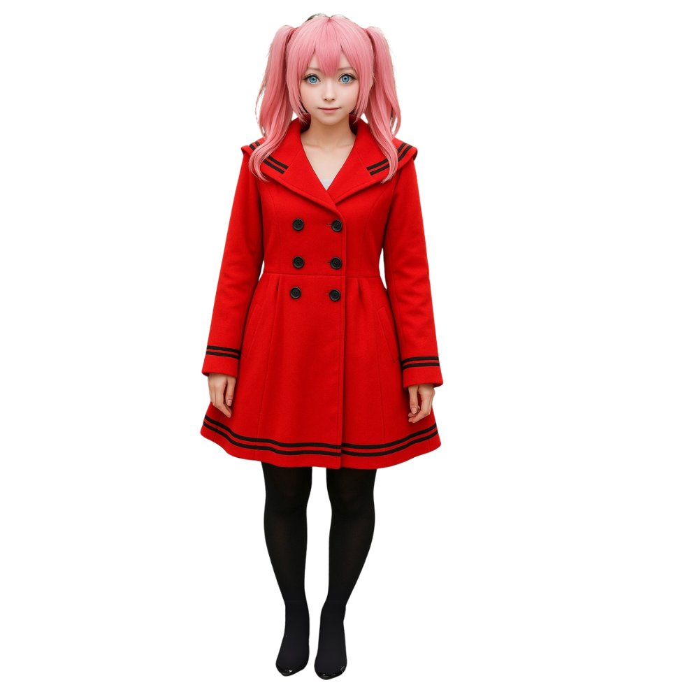 Manga Manteau rouge