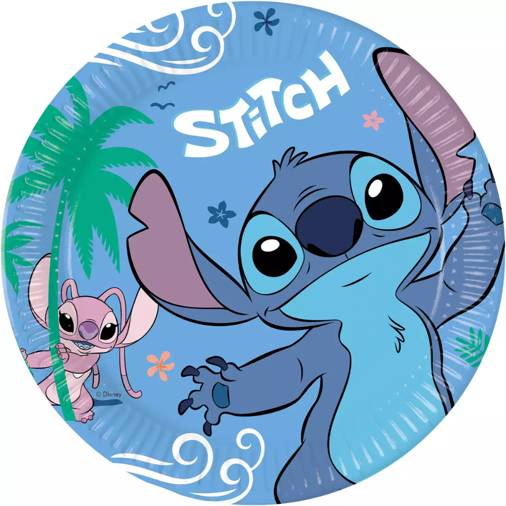 Stitch :  assiettes