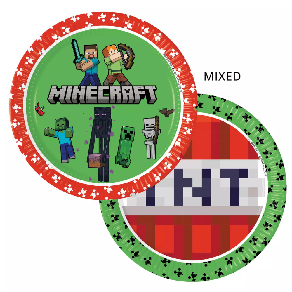 Minecraft : assiettes