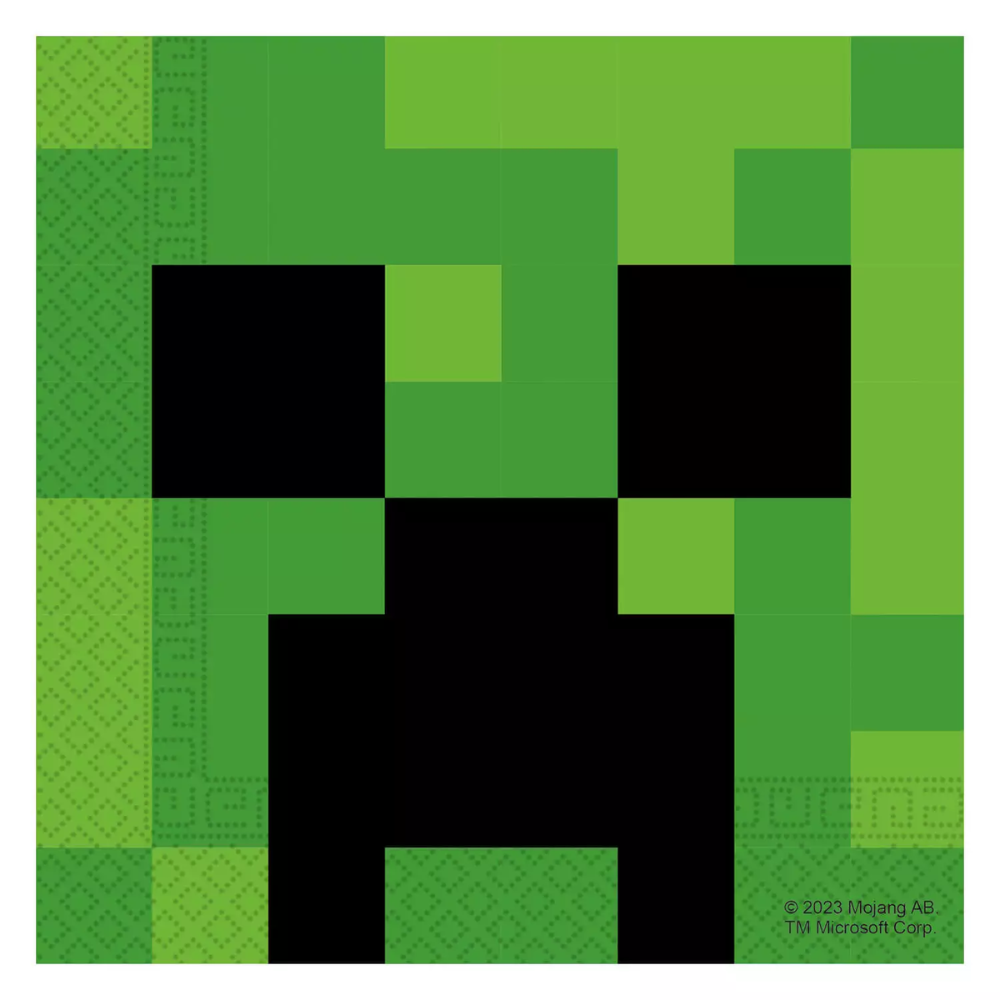 Minecraft : serviettes