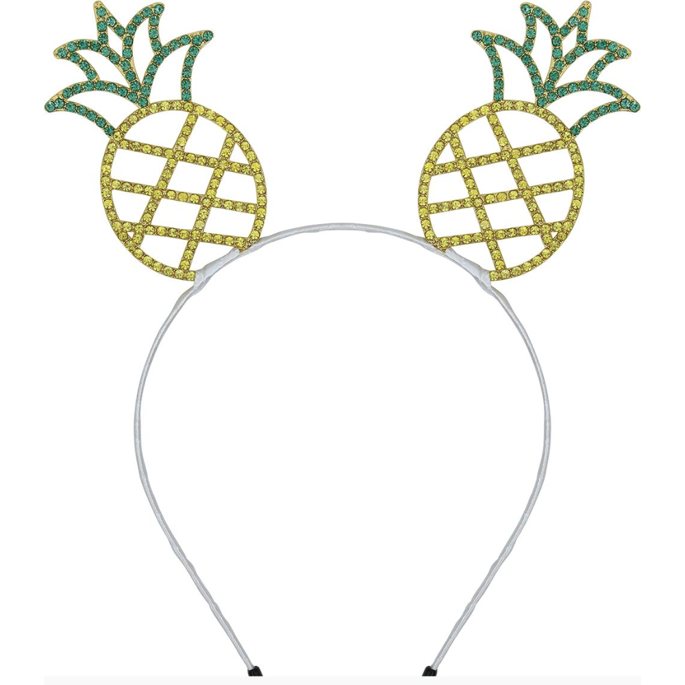 Serre-tête strass ananas
