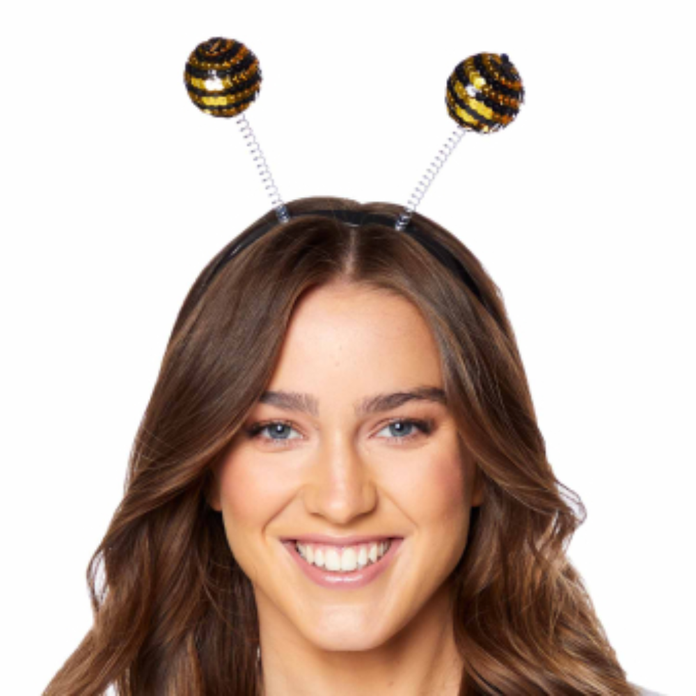 Serre tête abeille sequin