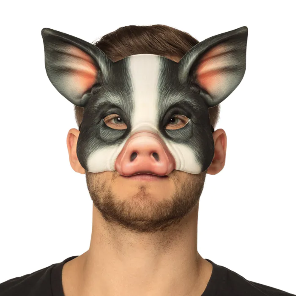 Demi masque sanglier