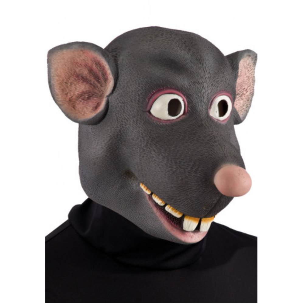 Masque intégral latex rat rémi