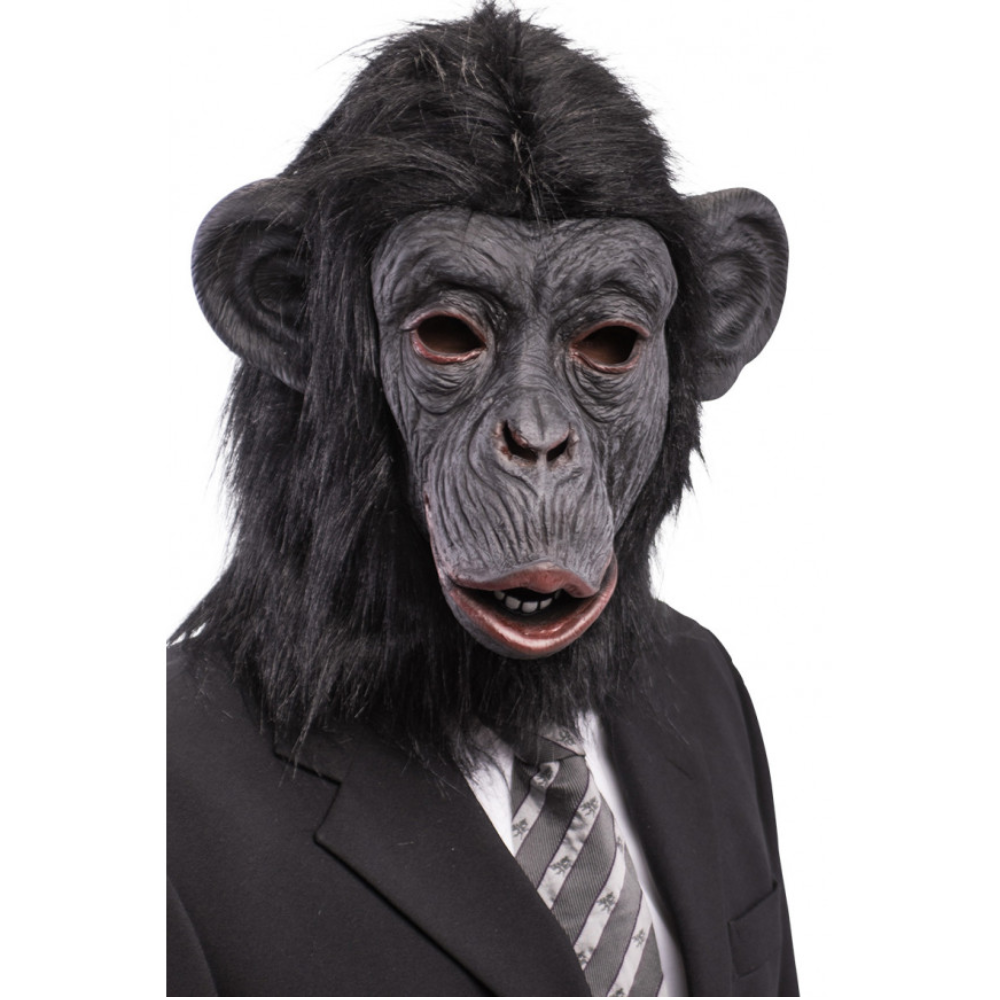 Masque intégral latex gorille