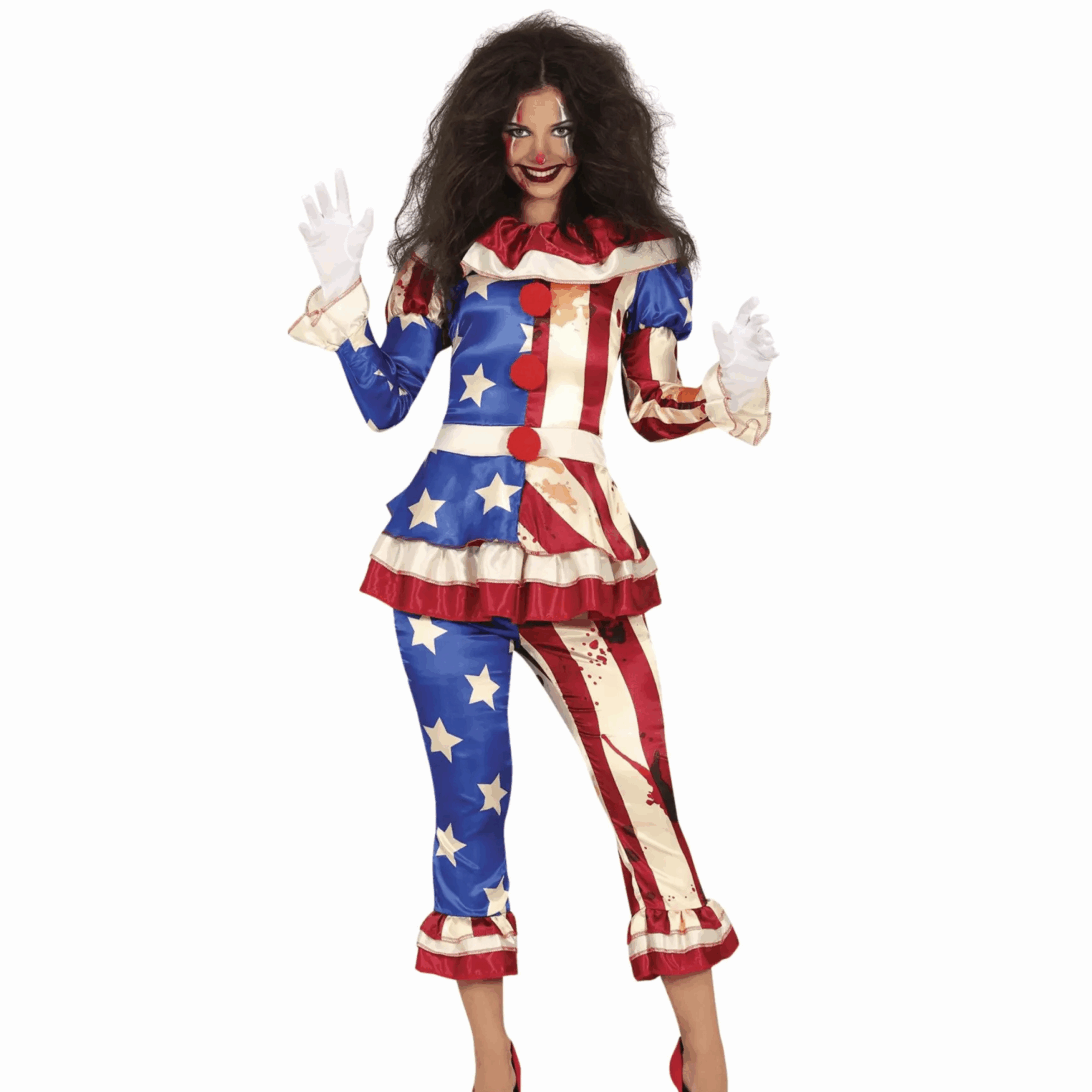 Clown Patriot Femme