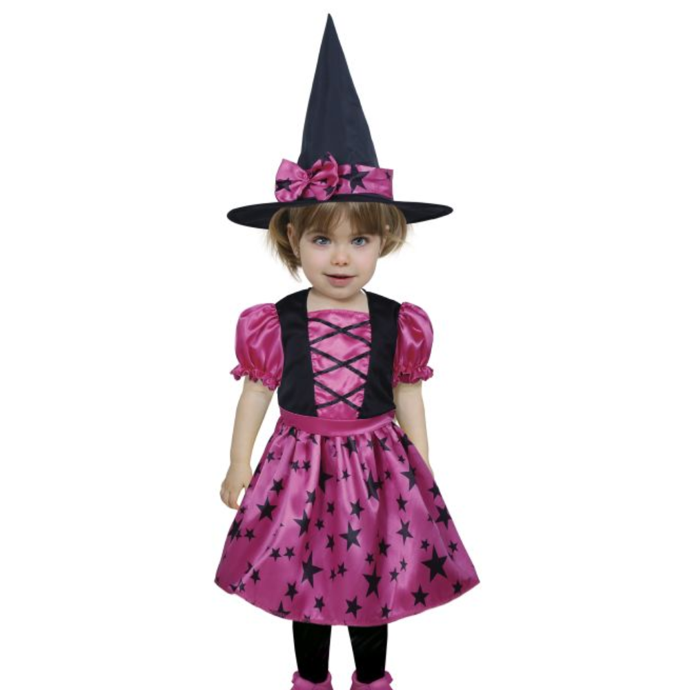 Bébé sorcière rose