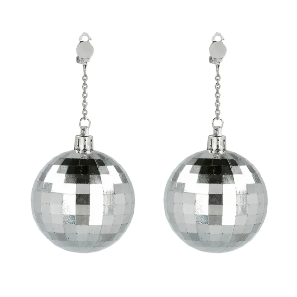 Boucles d'oreilles Boule à facette