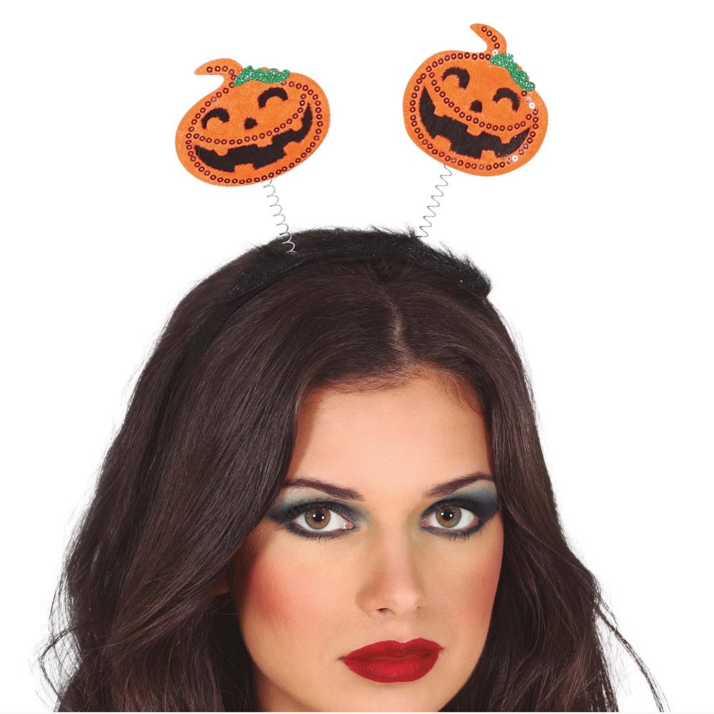 Serre-tête citrouille