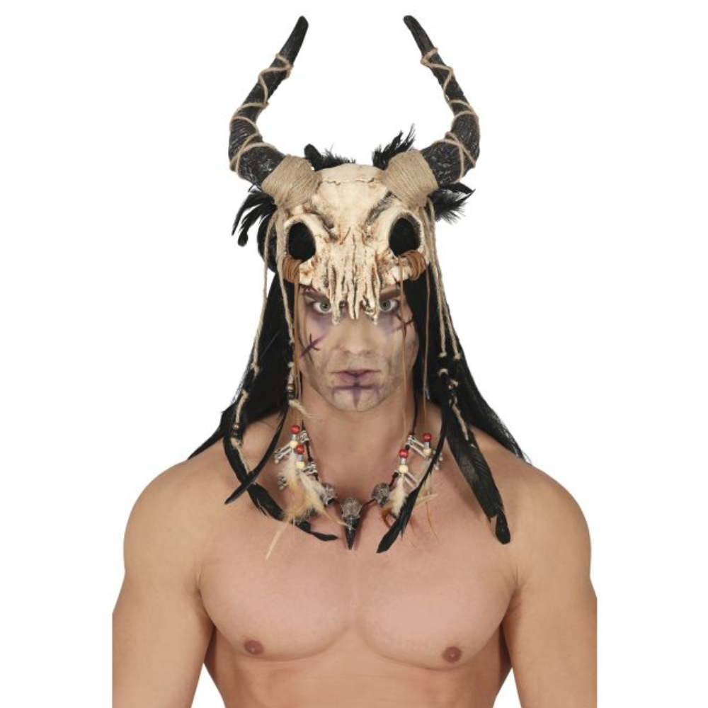 Masque squelette de bélier