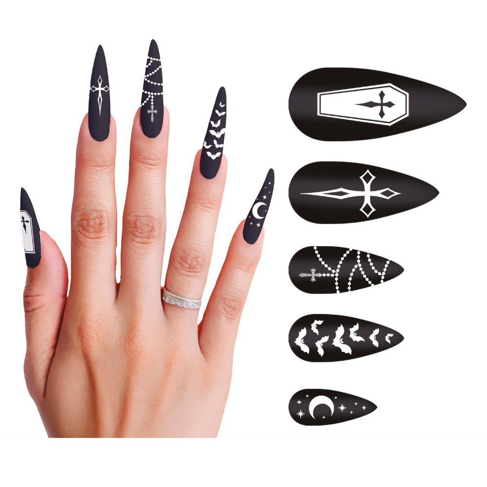 Faux ongles vampire