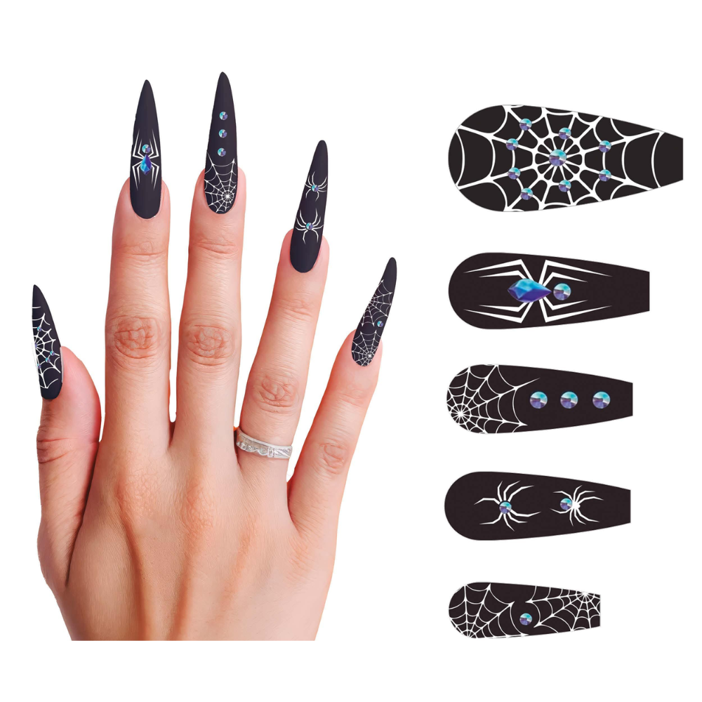 Faux ongles araignées