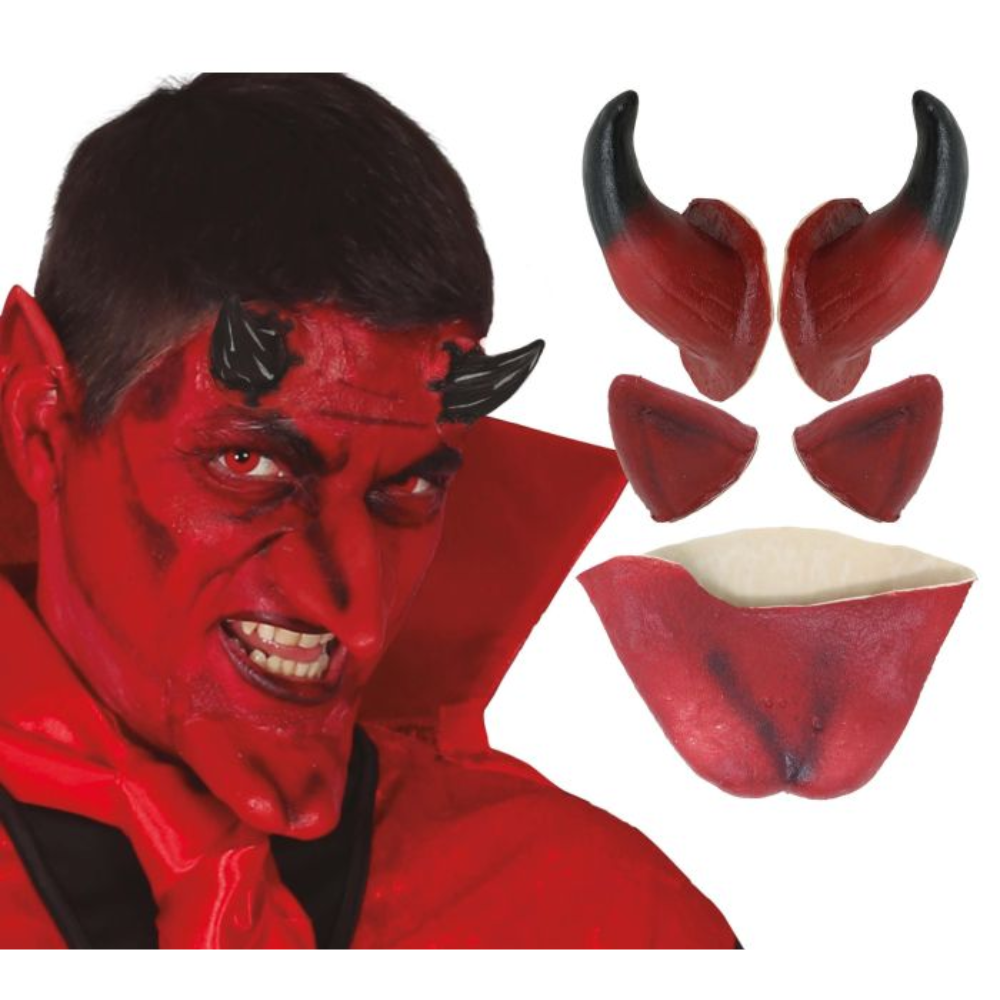 Diable : set maquillage démon