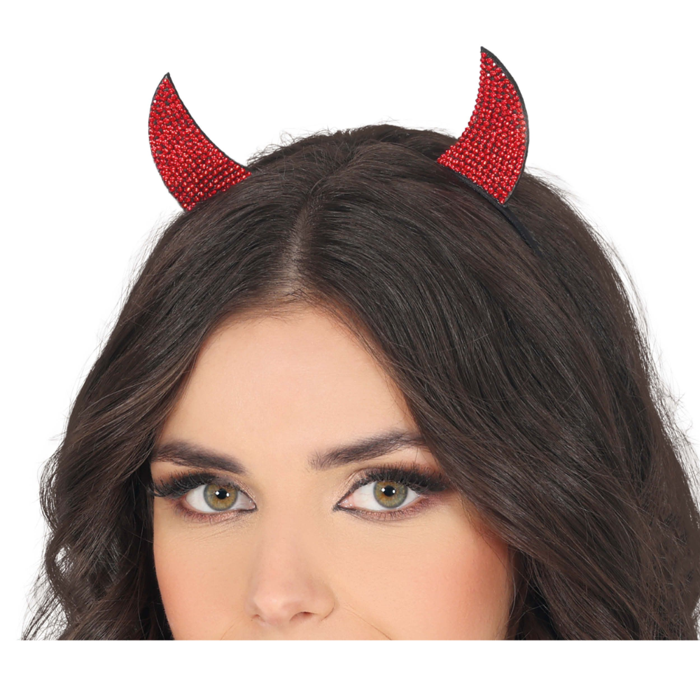 Diable : serre-tête strass