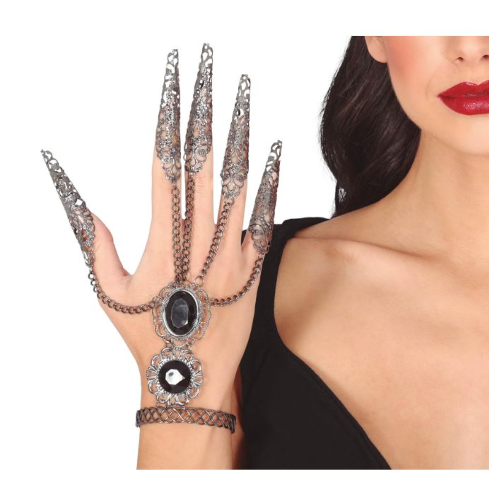 Bracelet avec ongles métal