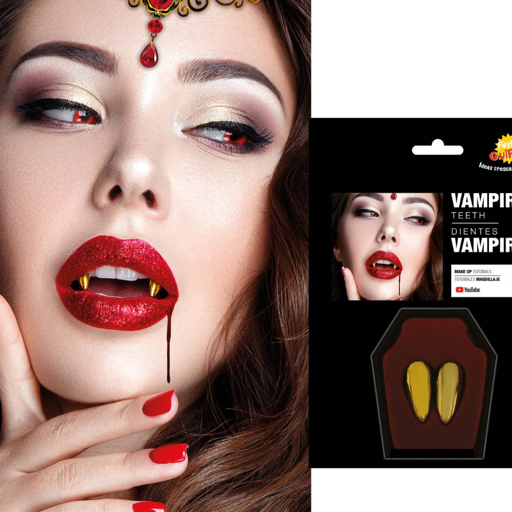 Crocs de vampire Or