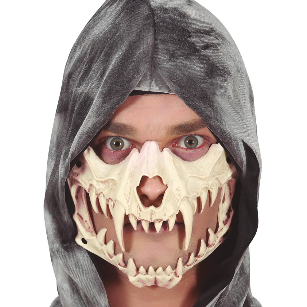 Demi masque Squelette