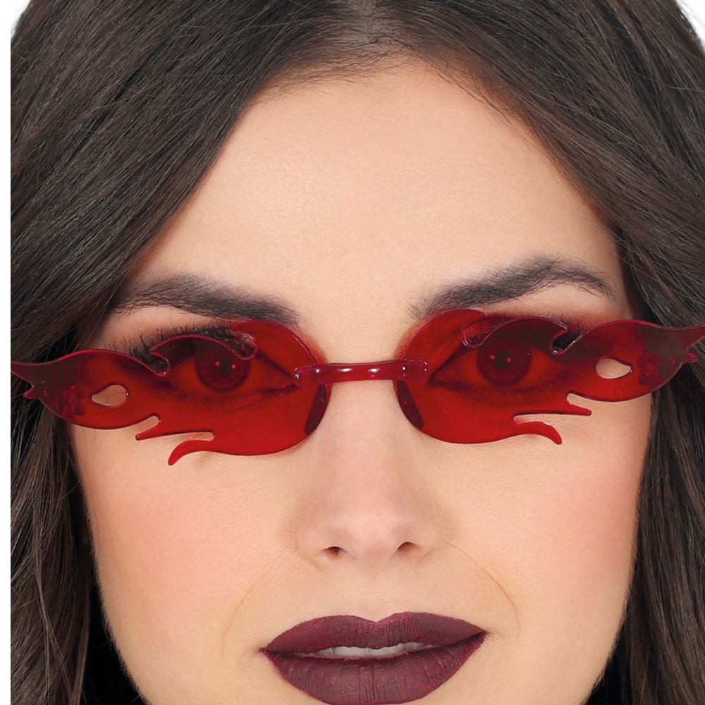 Lunette flamme rouge